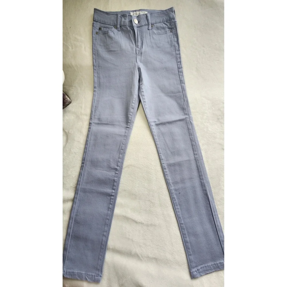 Celebrity Pink Girls Skinny Jeans‎ Periwinkle Blue Lavender Size 12 CK58206S1